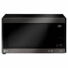 Four &agrave; Micro-Ondes de Comptoir NeoChef en Acier Inoxydable Noir de 1,5 pi&sup3; &agrave; Technologie Smart Inverter 1200 W LG ( MSCN1590G )