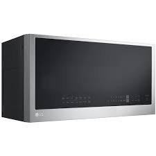 Four &agrave; Micro-Ondes &agrave; Hotte Int&eacute;gr&eacute;e 2,0 pi&sup3; / 400 CFM EasyClean en Acier Inoxydable LG ( MVEL2033F )