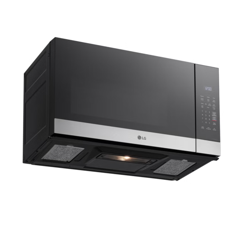 Four &agrave; Micro-Ondes &agrave; Hotte Int&eacute;gr&eacute;e de 1,7 pi&sup3; / 30" &agrave; 300 CFM en Acier Inoxydable LG ( MVEM1720Y )