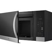 Four &agrave; Micro-Ondes &agrave; Hotte Int&eacute;gr&eacute;e 1,7 pi&sup3; / 300 CFM EasyClean & Sensor Cook en Acier Inoxydable LG ( MVEM1721F )