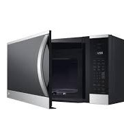 Four &agrave; Micro-Ondes &agrave; Hotte Int&eacute;gr&eacute;e 1,8 pi&sup3; / 300 CFM EasyClean en Acier Inoxydable LG ( MVEM1825F )