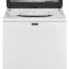 Laveuse &agrave; chargement par le haut de 5,5 pi&sup3; Blanche de Maytag ( MVW6200KW )