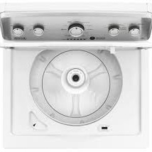 Laveuses &agrave; chargement vertical de 4.9 pi&sup3; Blanche Maytag ( MVWC565FW )