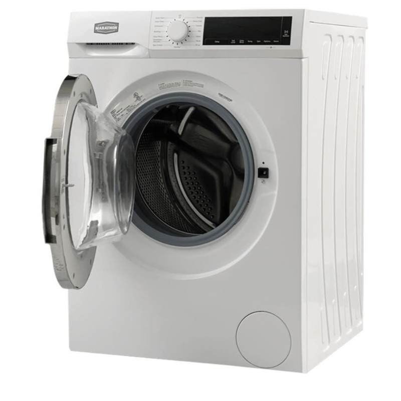Laveuse Compacte &agrave; Chargement Frontal de 2,2 pi&sup3; Blanche Marathon ( MWM2214W )