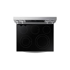 Cuisini&egrave;re &Eacute;lectrique Autonome de 6,3 pi&sup3; &agrave; Convection par Ventilateur avec Wi-Fi et Friture &agrave; Air en Acier Inoxydable *PRODUIT NEUF* Samsung ( NE63A6511SS )