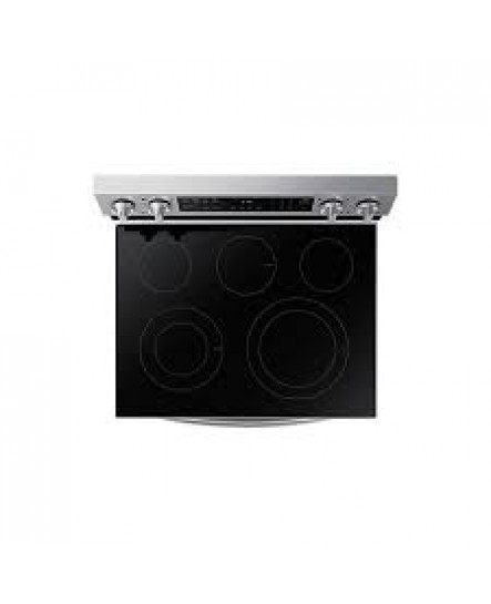Cuisinière Électrique Autonome de 6,3 pi³ à Convection par Ventilateur avec Wi-Fi et Friture à Air en Acier Inoxydable de Samsung ( NE63A6511SS )