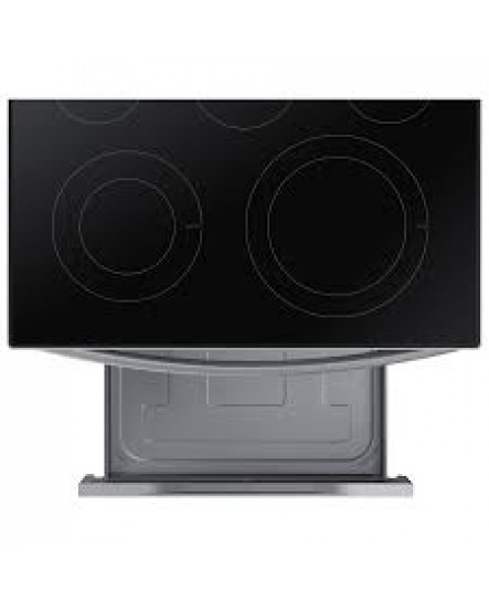 Cuisinière Électrique Autonome de 6,3 pi³ à Convection par Ventilateur avec Wi-Fi et Friture à Air en Acier Inoxydable de Samsung ( NE63A6511SS )
