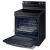 Cuisini&egrave;re &Eacute;lectrique Convection V&eacute;ritable Friture Air 6,3 pi&sup3; / 30" en Acier Inoxydable Noir Samsung ( NE63A6711SG )