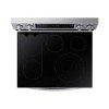 Cuisini&egrave;re &Eacute;lectrique Wi-Fi de 6,3 pi&sup3; &agrave; Convection FlexDuo Air Fry en Acier Inoxydable Samsung ( NE63A6751SS )