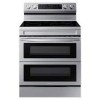 Cuisini&egrave;re &Eacute;lectrique Wi-Fi de 6,3 pi&sup3; &agrave; Convection FlexDuo Air Fry en Acier Inoxydable Samsung ( NE63A6751SS )