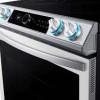Cuisini&egrave;re Encastrable 30" &agrave; 5 &eacute;l&eacute;ments Four &agrave; Convection de  6.3 pi&sup3; / Friture &agrave; Air Blanche BESPOKE Samsung ( NE63BB871112AC )