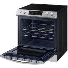 Cuisini&egrave;re &eacute;lectrique encastrable avec Four &agrave; convection de 6,3 pi&sup3; / 30" en Acier Inoxydable Samsung ( NE63T8311SS )