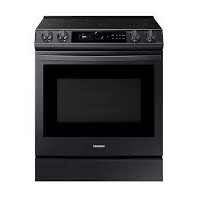 Cuisini&egrave;re &eacute;lectrique encastrable de 6,3 pi&sup3; / 30 po &agrave; Convection V&eacute;ritable et Friture &agrave; air en Acier Inoxydable Noir *PRODUIT NEUF* Samsung ( NE63T8711SG )