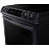 Cuisini&egrave;re &Eacute;lectrique Encastrable &agrave; 2 Fours Friture Air de 6,3 pi&sup3; / 30" en Acier Inoxydable Noir Samsung ( NE63T8751SG )
