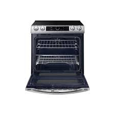 Cuisini&egrave;re &Eacute;lectrique Encastrable &agrave; 2 Fours Friture Air de 6,3 pi&sup3; / 30" en Acier Inoxydable *PRODUIT NEUF* Samsung ( NE63T8751SS )