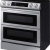 Cuisini&egrave;re &agrave; Induction &agrave; 5 br&ucirc;leurs avec Air Fry Flex Duo Encastrable de 30 po / 6,3 pi&sup3; en Acier Inoxydable Samsung ( NE63T8951SS )