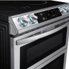 Cuisini&egrave;re &agrave; Induction &agrave; 5 br&ucirc;leurs avec Air Fry Flex Duo Encastrable de 30 po / 6,3 pi&sup3; en Acier Inoxydable Samsung ( NE63T8951SS )
