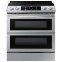 Cuisini&egrave;re &agrave; Induction &agrave; 5 br&ucirc;leurs avec Air Fry Flex Duo Encastrable de 30 po / 6,3 pi&sup3; en Acier Inoxydable Samsung ( NE63T8951SS )