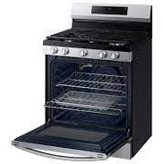 Cuisini&egrave;re au Gaz Autonome Four &agrave; Convection AirFry de 6 pi&sup3; / 30" en Acier Inoxydable Samsung ( NX60A6511SS )