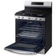 Cuisini&egrave;re au Gaz Autonome Four &agrave; Convection AirFry de 6 pi&sup3; / 30" en Acier Inoxydable Samsung ( NX60A6511SS )