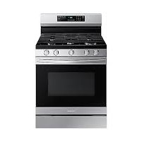 Cuisini&egrave;re au Gaz Autonome Four &agrave; Convection AirFry de 6 pi&sup3; / 30" en Acier Inoxydable Samsung ( NX60A6511SS )