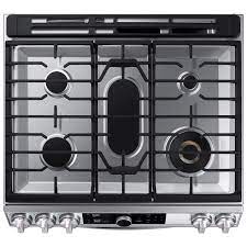 Cuisini&egrave;re Bi&eacute;nergie Encastrable FlexDuo Friture &agrave; Air 6,3 pi&sup3; / 30 po en Acier Inoxydable *PRODUIT NEUF* Samsung ( NY63T8751SS )