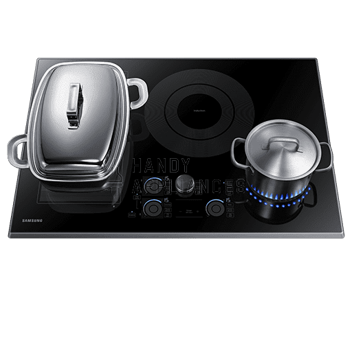 Surface de cuisson &eacute;lectrique de 30 pouces &agrave; Induction en acier inoxydable noir Samsung ( NZ30K7880UG )