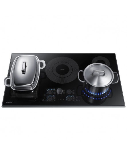 Surface de cuisson à induction 36 po en Inox noir de Samsung ( NZ36K7880UG )