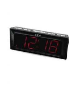 Radio-Réveil AM/FM Grand Écran LED de 1,8" ONN ( ONA17AA013 )