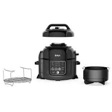 Autocuiseur Crisps avec Friteuse &agrave; Air Noir de 6,5 Pintes Ninja Foodi ( OS305CCO )