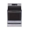 Cuisini&egrave;re &Eacute;lectrique Autonome &agrave; 5 &eacute;l&eacute;ments et Four Double de 7,2 pi&sup3; / 30" en Acier Inoxydable *PRODUIT NEUF* Profile de GE ( PCB987YMFS )
