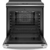 Cuisini&egrave;re Encastrable &agrave; Induction de 5,3 pi&sup3; / 30" avec Four &agrave; Convection Europ&eacute;enne V&eacute;ritable en Acier Inoxydable GE ( PCHS920YMFS )