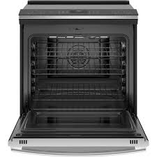 Cuisini&egrave;re Encastrable &agrave; Induction de 5,3 pi&sup3; / 30" avec Four &agrave; Convection Europ&eacute;enne V&eacute;ritable en Acier Inoxydable GE ( PCHS920YMFS )