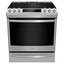 Cuisini&egrave;re &Eacute;lectrique Encastr&eacute;e de 30" / 5,3 pi&sup3; avec Four &agrave; Convection V&eacute;ritable en Acier Inoxydable GE PROFILE ( PCS940YMFS )