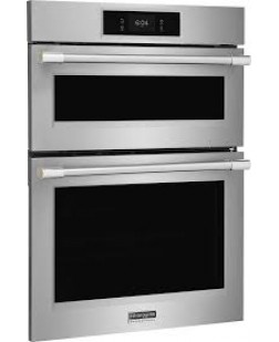 Four Combiné Encastrable de 30" / 5.3 pi³ + 1.7 pi³ en Acier Inoxydable Frigidaire Professionnal ( PCWM3080AF )