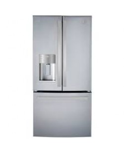 R&eacute;frig&eacute;rateur de 33" / 23,8 pi&sup3; &agrave; Cong&eacute;lateur inf&eacute;rieur en Acier Inoxydable *PRODUIT NEUF* GE Profile ( PFE24HYRCFS )