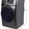 Duo Laveuse-S&eacute;cheuse &Eacute;lectrique Ultrarapide de 5,5 pi&sup3; en Graphite Carbone GE ( PFQ97HSPVDS )