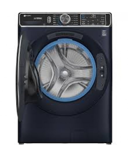 Laveuse à Chargement Frontal de 6.1 pi³ / 28" avec Système de Ventilation SmartDispense UltraFresh Bleu saphir GE Profile ( PFW870SPVRS )