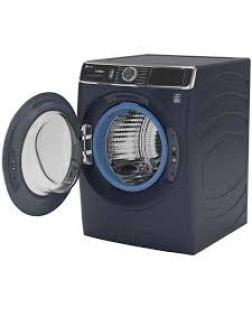 Laveuse à Chargement Frontal de 6.1 pi³ / 28" avec Système de Ventilation SmartDispense UltraFresh Bleu saphir GE Profile ( PFW870SPVRS )