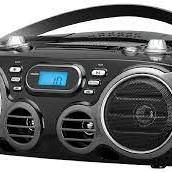 Boombox Portable Bluetooth CD avec AM/FM Radio en Noir Proscan ( PRCD682BT )