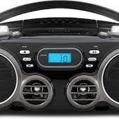 Boombox Portable Bluetooth CD avec AM/FM Radio en Noir Proscan ( PRCD682BT )