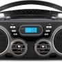 Boombox Portable Bluetooth CD avec AM/FM Radio en Noir Proscan ( PRCD682BT )