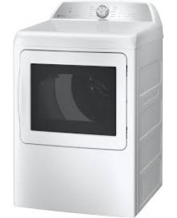 Sécheuse au Gaz de 7,4 pi³ Blanche GE ( PTD60GBSRWS )