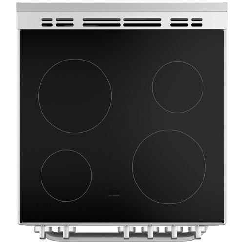 Cuisini&egrave;re &Eacute;lectrique Autonome avec Four Convection de 2,9 pi&sup3; / 24" en Acier Inoxydable de Haier ( QCAS740RMSS )