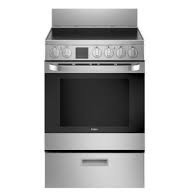 Cuisini&egrave;re &Eacute;lectrique Autonome avec Four Convection de 2,9 pi&sup3; / 24" en Acier Inoxydable de Haier ( QCAS740RMSS )