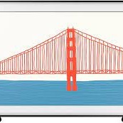 QLED 75" UHD 4K Smart "Le Cadre" de Samsung ( QN75LS03AAFXZC )