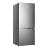 R&eacute;frig&eacute;rateur 15 pi&sup3; / 28" avec Cong&eacute;lateur en Bas &agrave; Profondeur de Comptoir Titane Hisense ( RB15A2CSE )