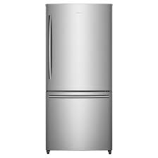 R&eacute;frig&eacute;rateur &agrave; cong&eacute;lateur inf&eacute;rieur de 31" / 17,0 pi&sup3; &agrave; profondeur de comptoir en Acier Inoxydable Hisense ( RB17N6DSE )