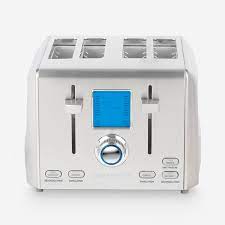 Grille-pain 4 tranches aux Lignes &Eacute;pur&eacute;es en Acier Inoxydable Cuisinart ( RBT-1380PCC )