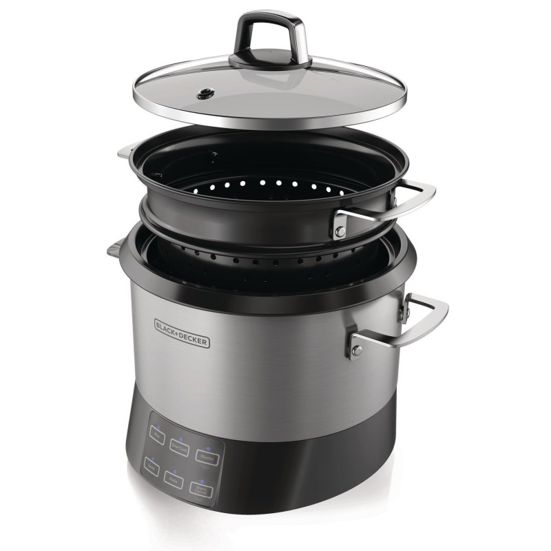 Cuiseur à riz 6 en 1 *PRODUIT NEUF* Black & Decker ( RCR520SD )